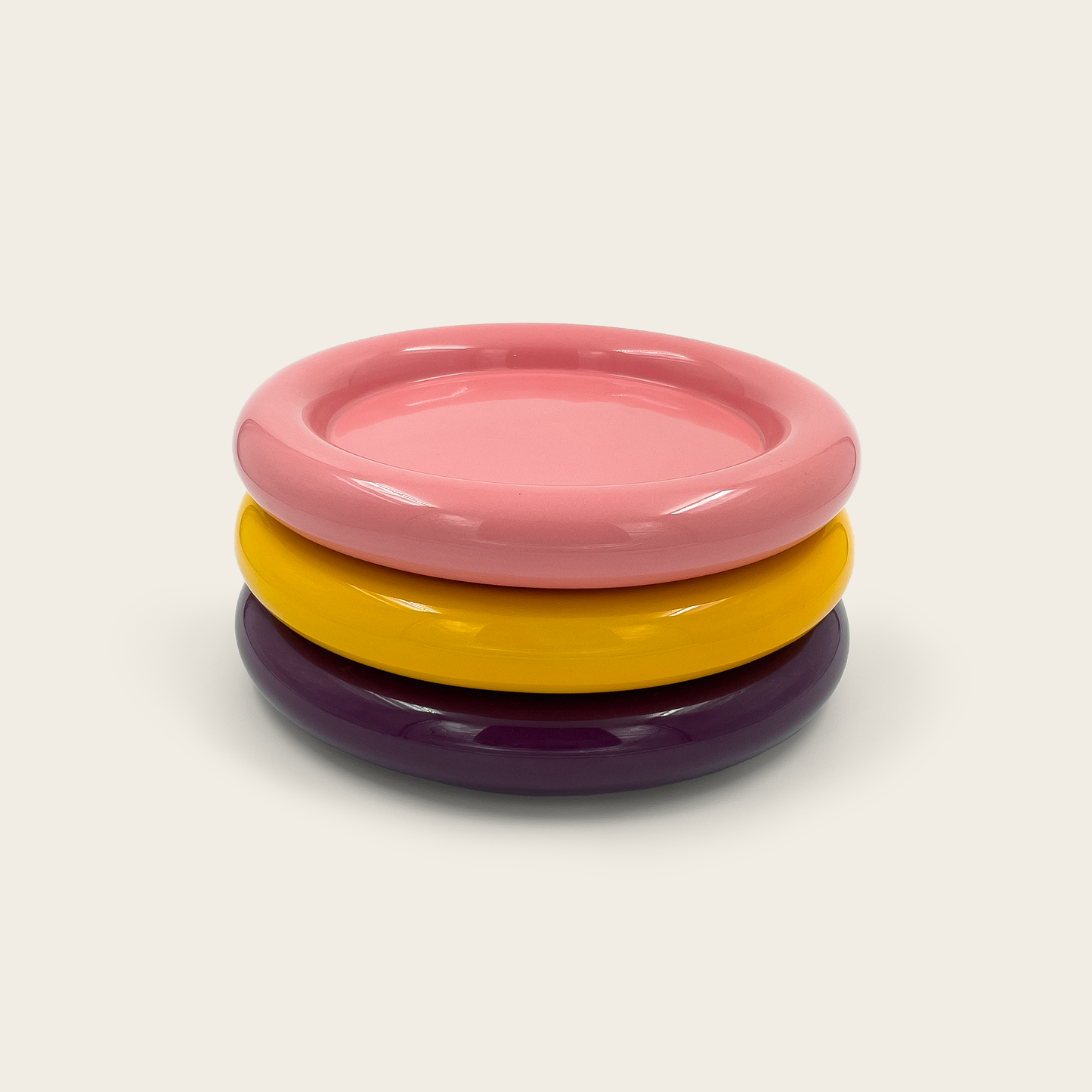 Chunky Plate Big pink