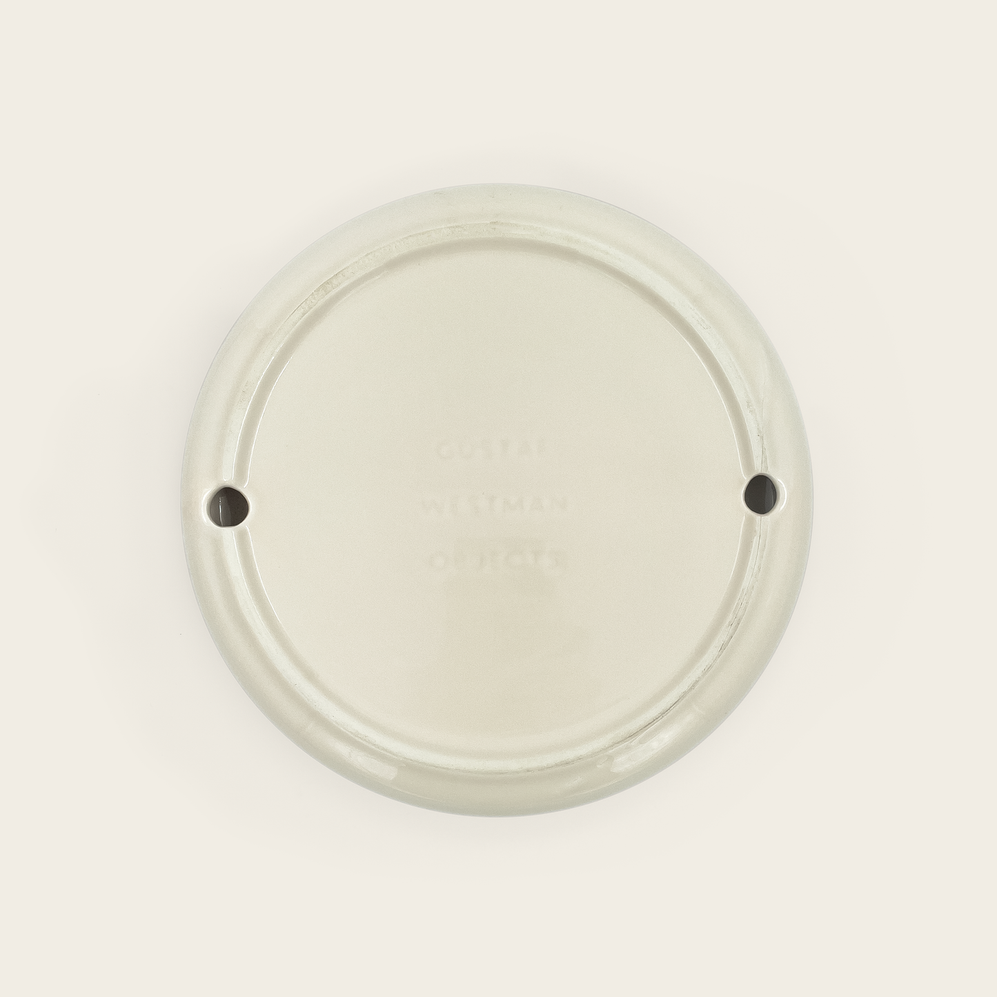 Chunky Plate Big Warm White