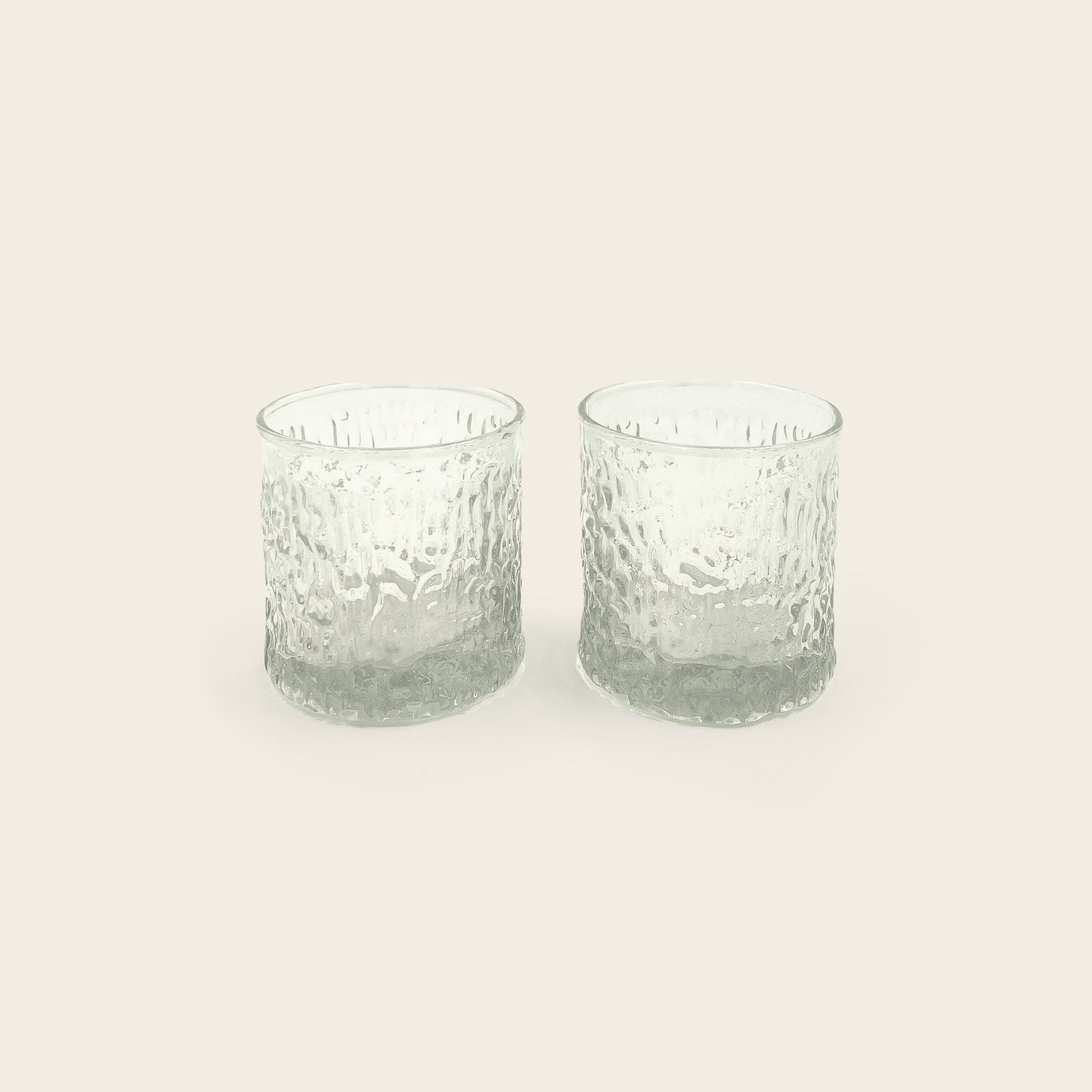 Vintage glass (set of 2)