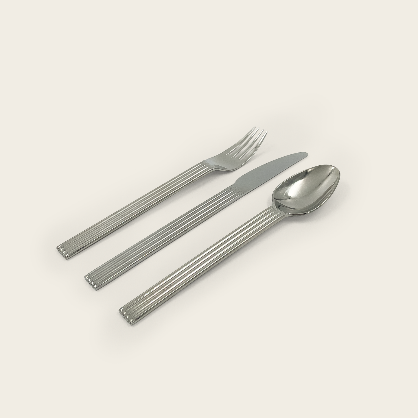 IKE12 Ridged Flatware