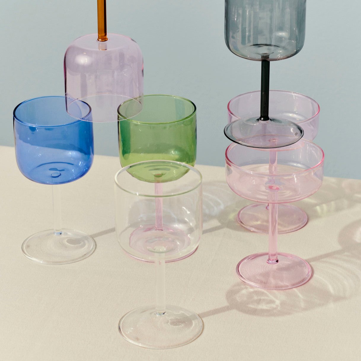 Tint Wine Glass (set of 14)