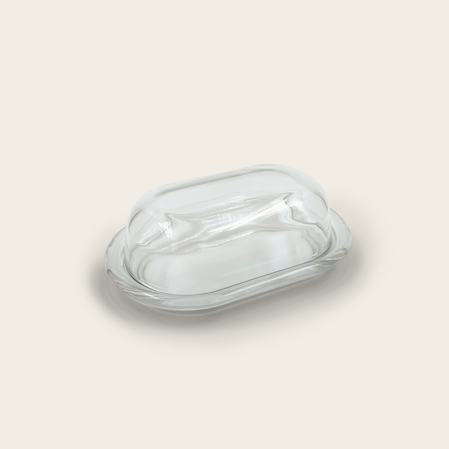 Glass Butter Dish