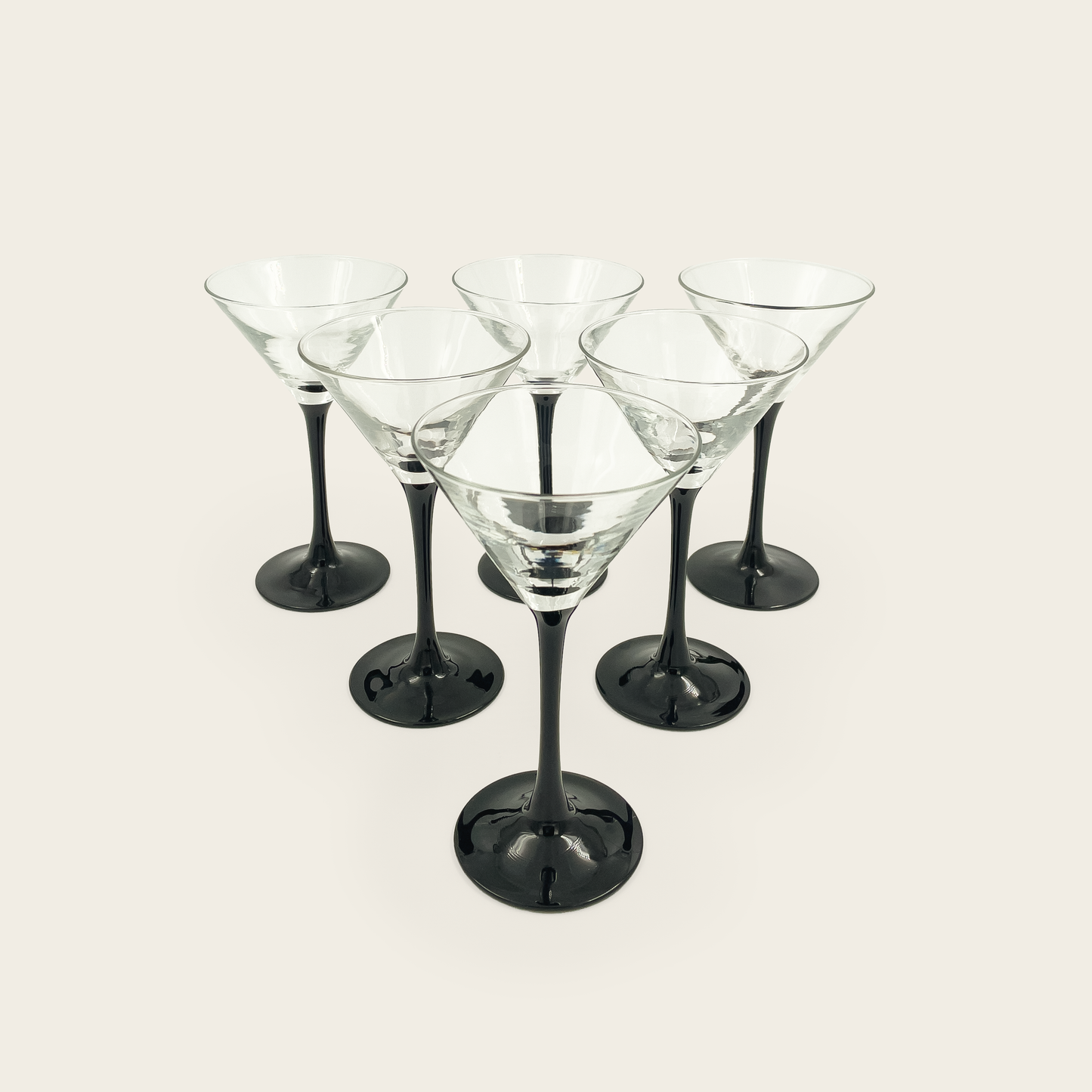 Domino Martini Glasses (set of 6)