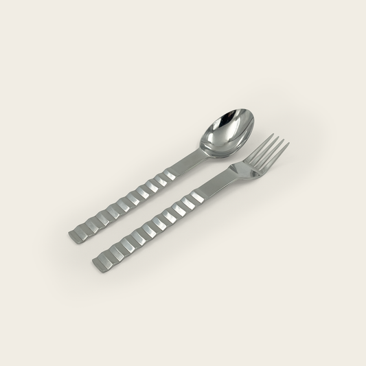 Reträtt Fork and Spoon Set