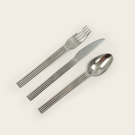 IKE12 Ridged Flatware